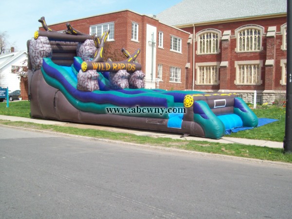 Front Entrance Wild Rapids Water Slide (Available at Bailey Store)